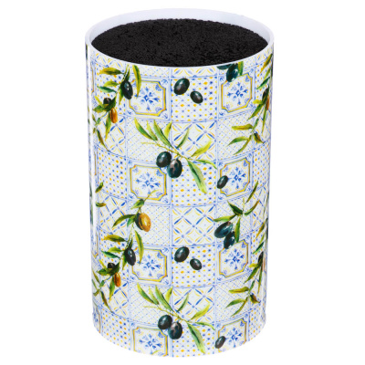 Подставка для ножей "Оливки", h=18см, полипр.VETTA (1/12)