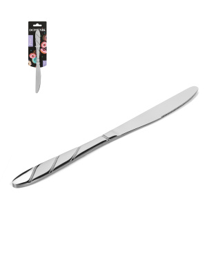 Нож столовый 1х22.7х1.8 см PEARL  (нжс) (12/12)