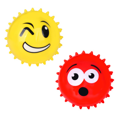 Мяч детский Ёжики 8см, ПВХ, 36г (+-10%) SILAPRO (1/12/600)