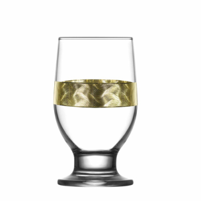 Набор 6 стаканов д/вина 215мл с узором "Облака" п/у (1/4)