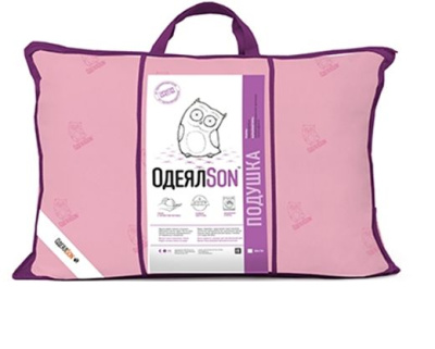 Подушка 70х70 Микрофибра стег.полотно ТМ "ОдеялSon" "Сова" (1/6)