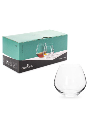 Набор стаканов 440мл 2шт AMOROSO (стекло) (1/12)