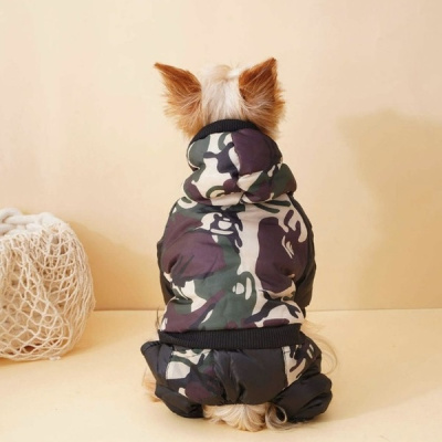 Комбинезон зимний д/собак мелких и средних пород "BRO Style", камуфляж, р XХL(1/10)