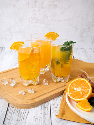 Набор стаканов 330мл 6шт высокие LISBONNE стекло (1/8)