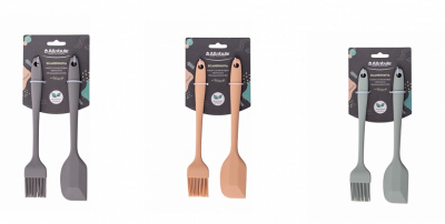Набор пекарских принадлежностей 2шт SCANDINAVIA (силикон) (6/24)