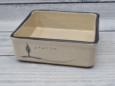 Емкость для запекания квадратная средняя "Волна" Лирика (16)