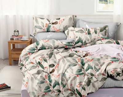 КПБ Поплин Премиум 1,5сп(100% хлопок,прост. 150х215, подод. 150х215, навол.70х70 (2шт.) (1/6)