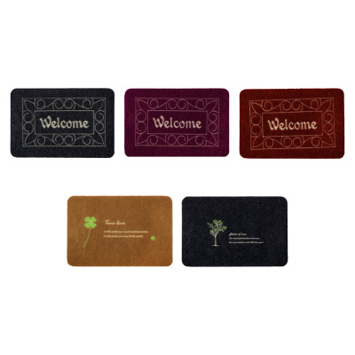 Коврик в прихожую 40*60см полиэстер,  вышивка VETTA (1/25/50)