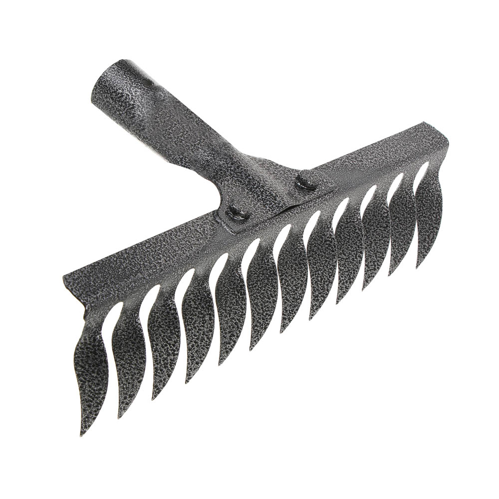 Грабли витые 12-зубьев б/ч, порошковый окрас,0.2 см, сталь (1/1)