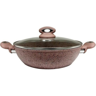 Сотейник 28см Latte Alpino,4х слойное а/п,ручки с покр.Soft touch(алюм.) (6)