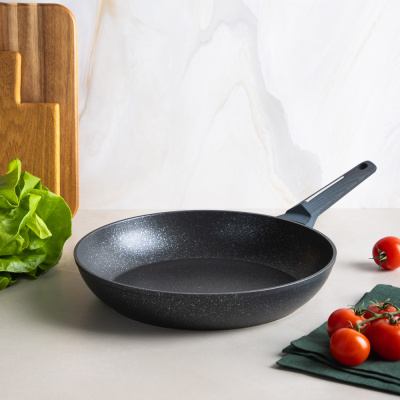 Сковорода литая d28см, АП мрамор, индукция SATOSHI Гардан (1/6)