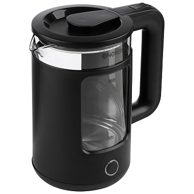 Чайник 1,5л ENERGY E-256 черный (стекло) (1)