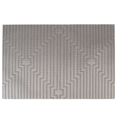 Салфетка сервировочная (плейсмат)  "Сasual line" (серая) 30х45см (min4) (4/360)