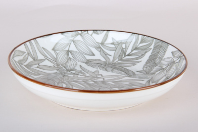 "Branch" Тарелка 23см обеденная фарф (12/48)