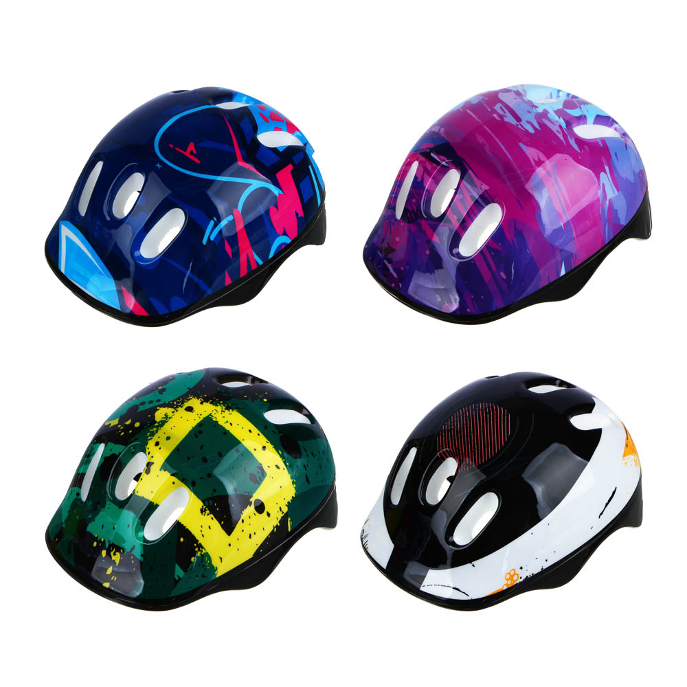 Шлем защитный 26x20см, пластик, 4 цв SILAPRO (1/24)