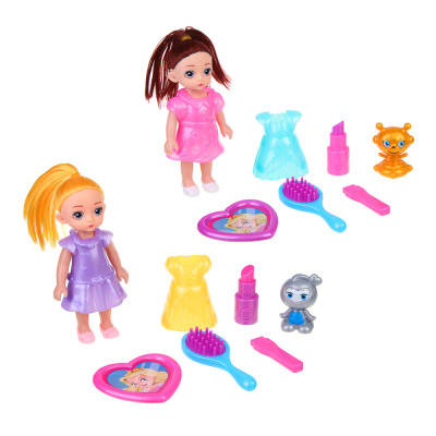 Кукла с аксесс. в пакете, PP, PVC, 17,5х3,5х24 см ИГРОЛЕНД (1) 