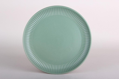 "Costa" Тарелка 23см десертная (green),керам (6/36)