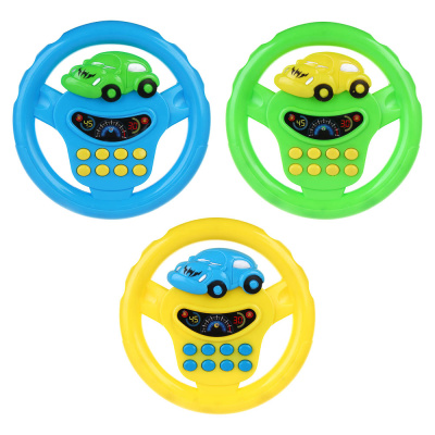 Игрушка электронная Руль, свет, звук ,пластик, 2хААА,17,5*17*4см (1/6/96)