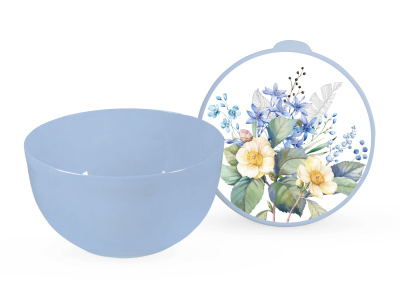 Миска с крышкой Цветущий сад 2л (1/8)