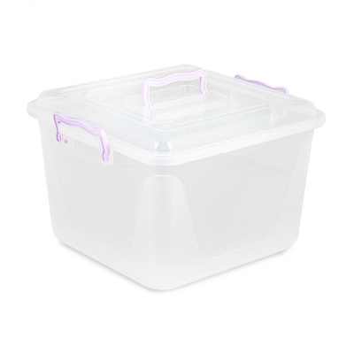 Контейнер 15л с/руч (квадрат) пласт.(1/5)