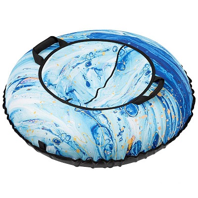 Санки надувные "Ватрушка" 1м Оксфорд Мрамор (1)