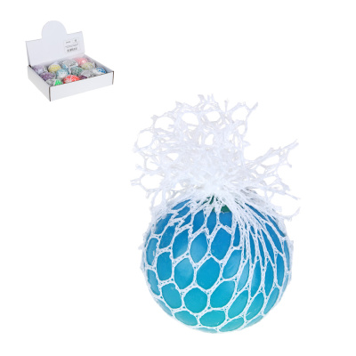 Игрушка-антистресс, полимер, полиэстер, 5см (4цв) LASTIKS (12/12/288)