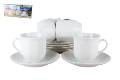 Набор чайный 200мл Классика (фарф.) п/уп (1/8) 