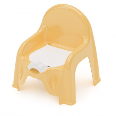 Горшок-стульчик туалетный (горчичный) (6)