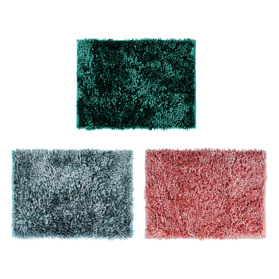Коврик д/ванной, синель, 40х60см, ворс 3,5см, "Перламутр", 3цв VETTA (3/24)