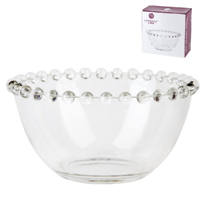 Салатник 14см 600мл "Gocciolina" (стекло) п/у (1/36)