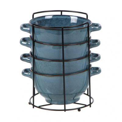 Набор бульонниц 5 предм."Океан" 650мл (керамика) (1/6)     