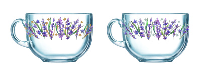 Кружка 500мл "Кинг Сайз" Лаванда (24/600)