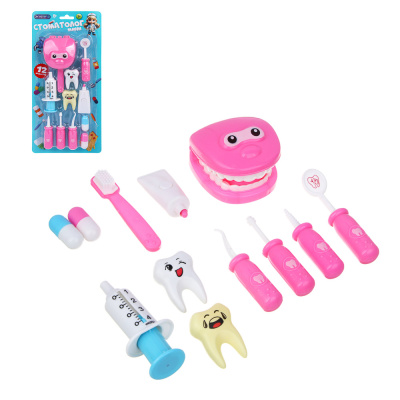 Набор игровой профессии мини "Стоматолог", PP, ABS, 16х5х34,5см ИГРОЛЕНД (1/108)