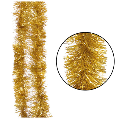 Мишура 7*200см "Золото"  PET (ПЭТ) (1/10)