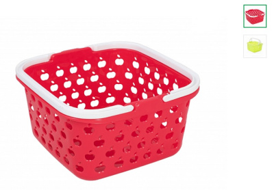 Корзинка "Стайл" квадр. 4л 225*224*129 пластик(34)