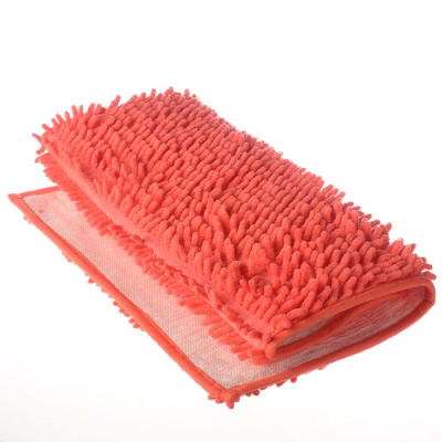 Коврик ворсистый 40*60 красный (1/100)