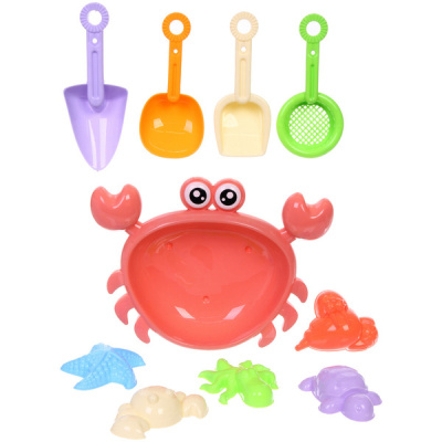 Набор д/игры в песочнице "Крабик", 22*18 см, 10 пр (1/1)