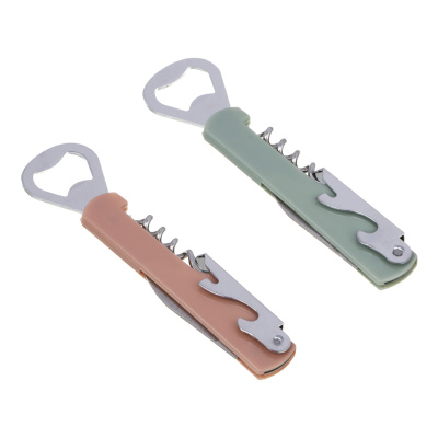 Штопор "Классик"14*3,5 см. (пластик/металл) (3цв) (12/12/240)