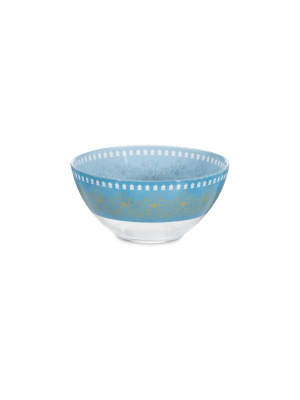 Салатник 13см BAGATELLE TURQUOISE стекло (6/24) Салатник 13см BAGATELLE TURQUOISE стекло (6/24)