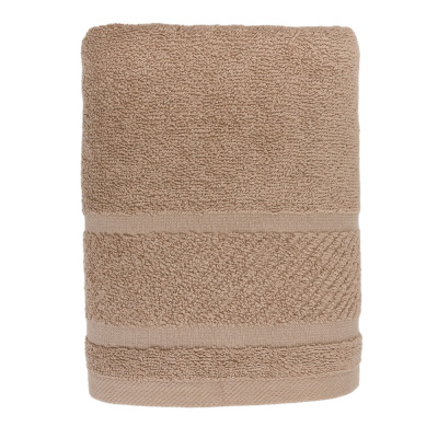 Полотенце махровое, 100% хлопок, 50х90см, Виана темно-беж PROVANCE (6/42)