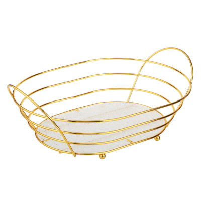 Корзина д/фруктов 28,5х10х19,5см, сталь, акрил SATOSHI Кантри (1/48) 