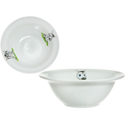 Миска 550 см3 ф.653 "Идиллия" "Полосатики зебры" (15)