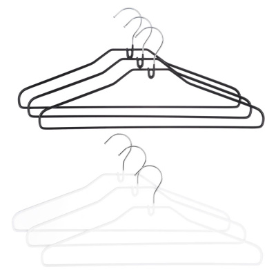 Набор вешалок 3шт VETTA металл с ПВХ покрыт. 40см (1/60)