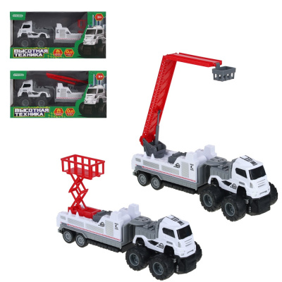 Грузовик "Высотная техника", ABS, 28,5х10х9,5см, 2диз ИГРОЛЕНД (1/36)