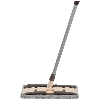 Швабра для пола с насадкой из микрофибры с зажимным механизмом (1)