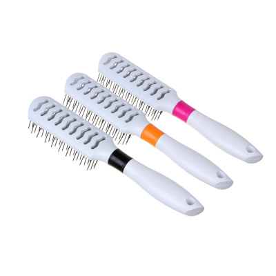 Расческа массажная Неоклассика, пластик, 23,5*4см, 3 цв ЮниLook (1/12/120)