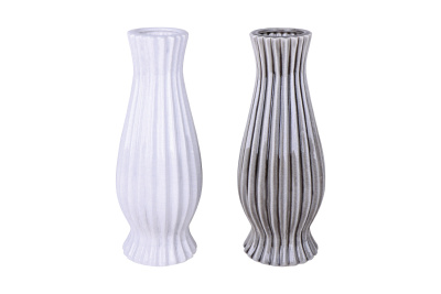 Ваза для цветов 29*7,5см кер. (1/16)