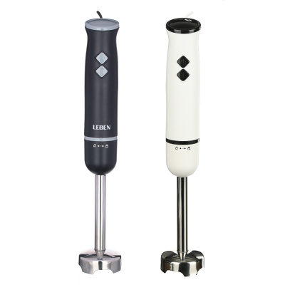 Блендер погружной 200Вт, 2 скорости, лезвия нерж.сталь, металл. стержень LEBEN (1/24)