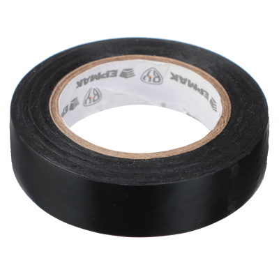 Изолента ПВХ в/с черная (Барнаул) (10/10)