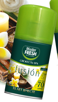 Освежитель воздуха сменный баллон Свежесть SPA 250 мл Master FRESH (1/12)